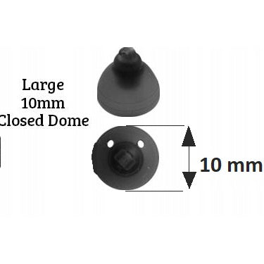 Domes, caps PHONAK Closed Smokey Dome L - 10pcs Batteries included no