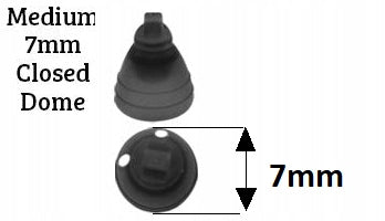 Domes, caps PHONAK Closed Smokey Dome M - 10pcs EAN (GTIN) 7613275132425