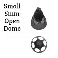 Domes, caps PHONAK Open Smokey Dome S - 10pcs