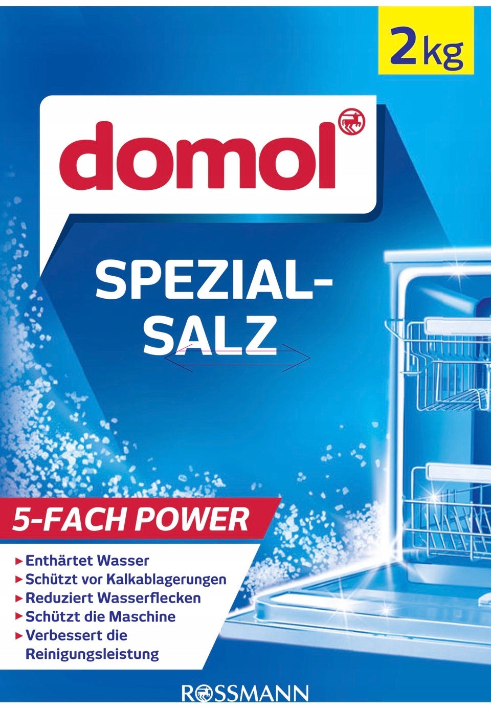 Domol Protective Salt for Dishwasher 2kg Brand Domol