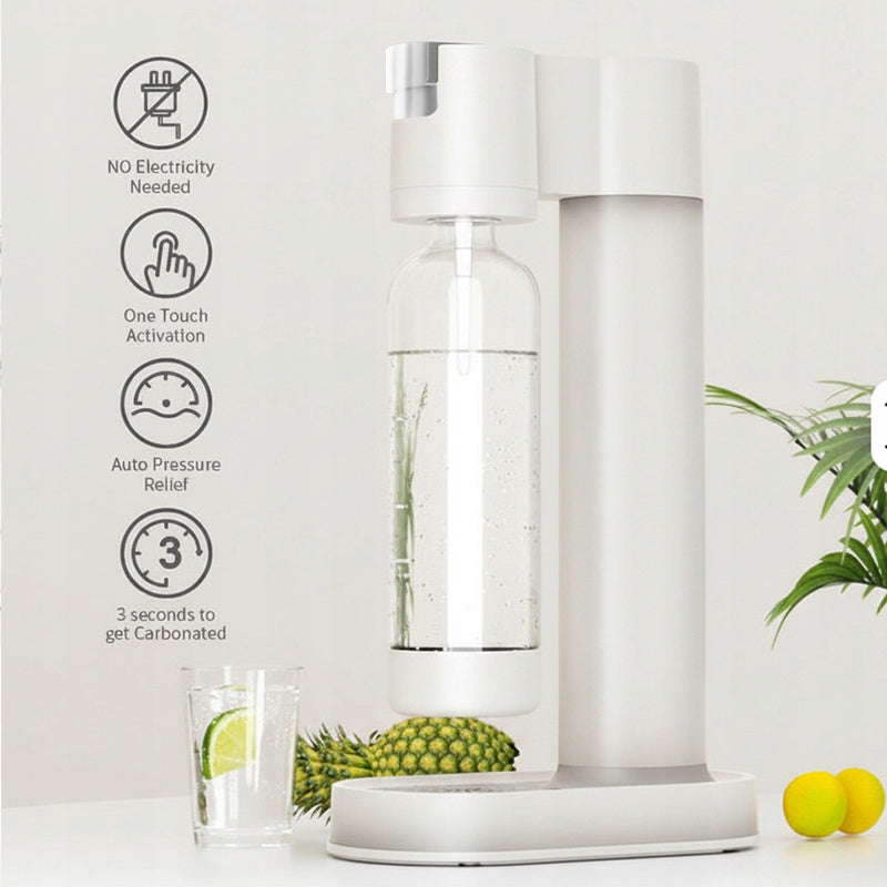 Domowy saturator do wody z butelką bez BPA. Manufacturer code 5901421315238
