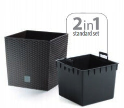 Prosperplast Blumentopf Rund 40x40 cm 