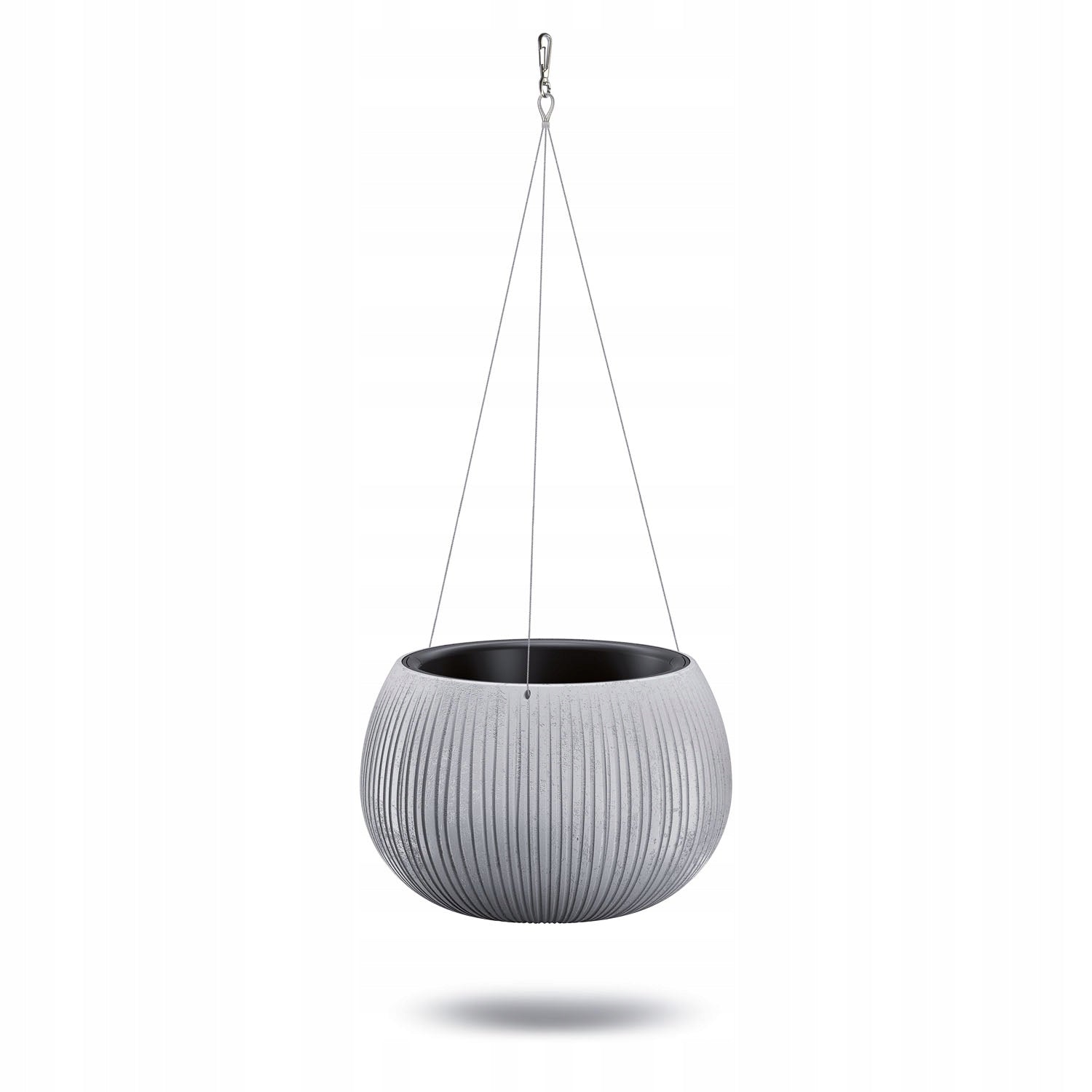 Hängender Blumentopf Prosperplast Bowl Beton, 23,8 x 16,1 cm 