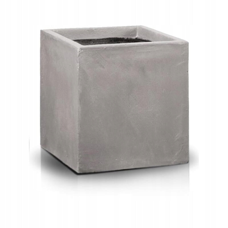 Keramiktopf Ecolite, quadratisch, sandfarben, 31 x 31(H) cm 