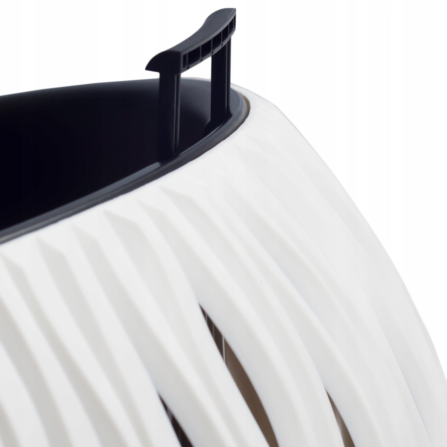 Vazonas Prosperplast, plastikinis, Ø 370 mm, baltas