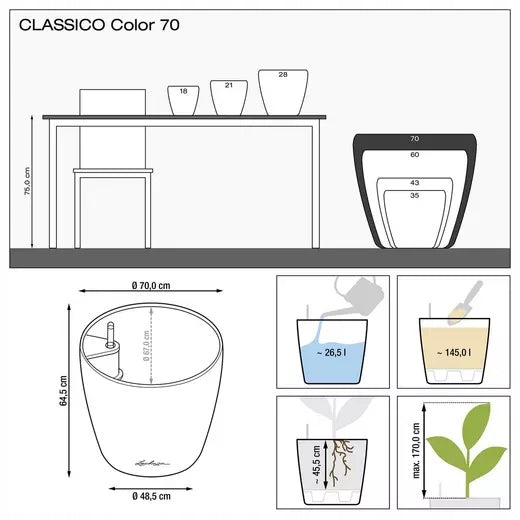 Lechuza Classico Color 70 cm