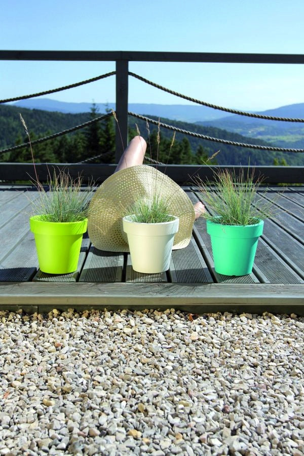 Blumentopf Prosperplast Lofly DLOF500-405U, grau 