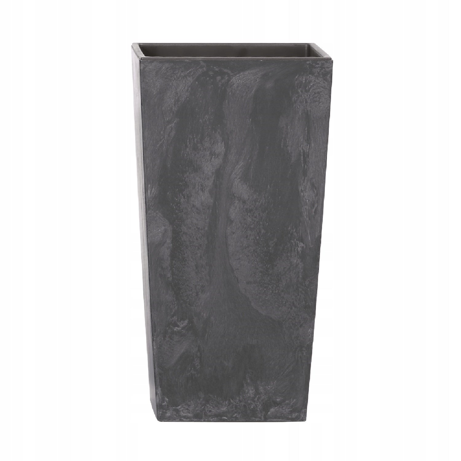 Topf Prosperplast Urbi Square Beton Effect DURS300E-S433, schwarz 