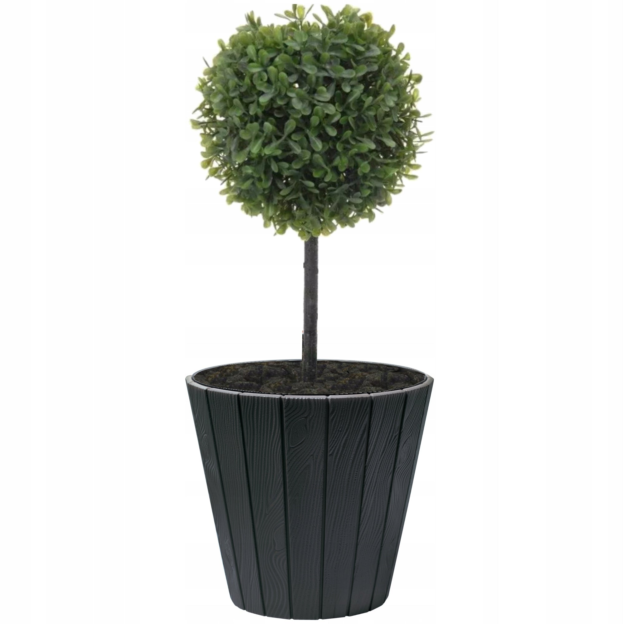 Kunststofftopf, 39,3 cm, weiß 