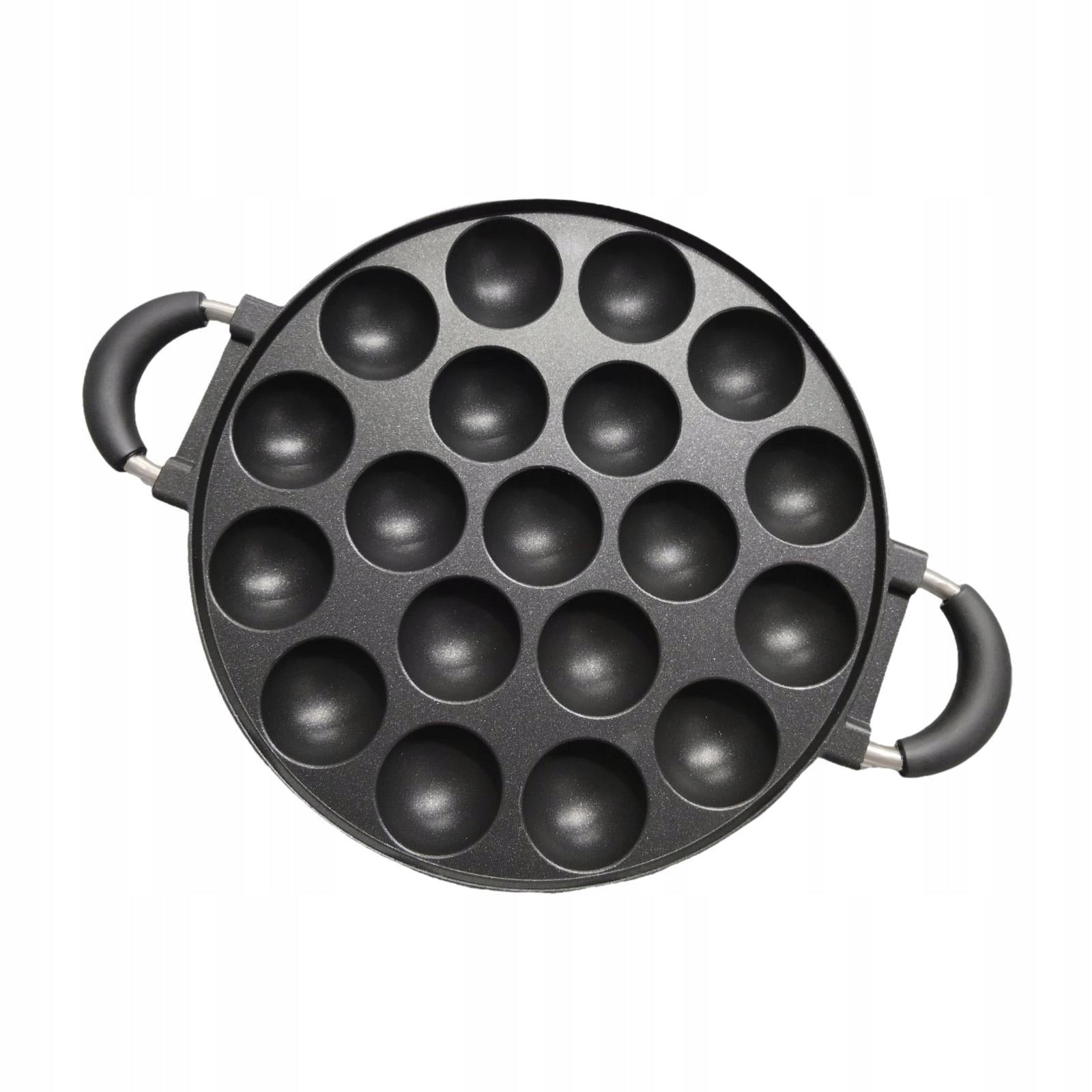 Donut Maker Pan Egg Frying Pan Versatile Fits Stovetop Donut Baking 19 Hole Power rating 1.1 W