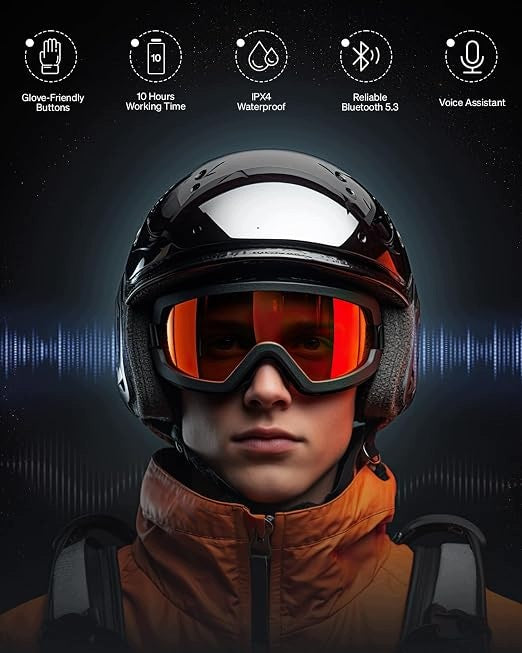 Doohoeek T10 Bluetooth Wireless Audio SPEAKERS for Skiing etc Brand no brand