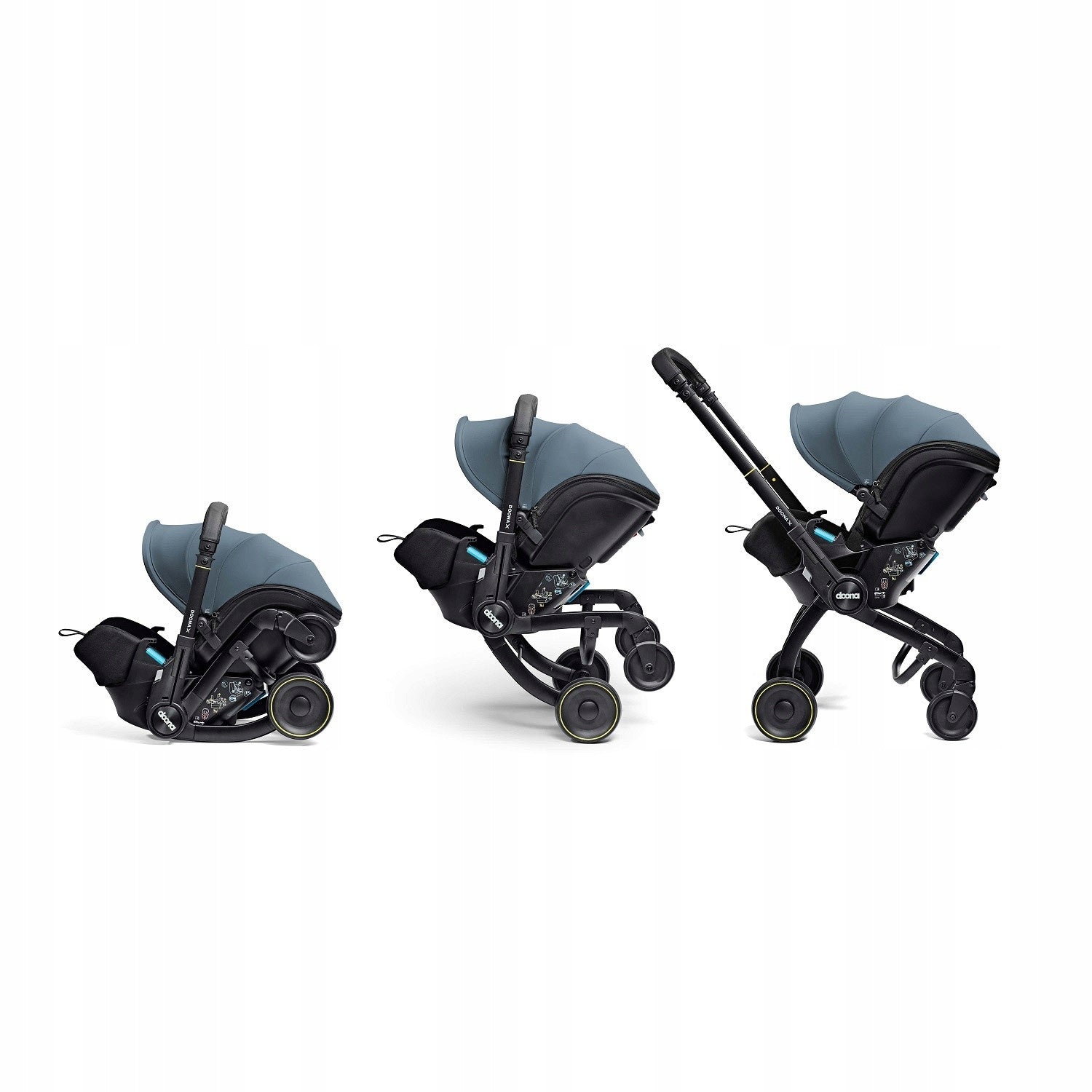 Doona - Doona X Mobile Car Seat - Ocean Blue Packaging status original