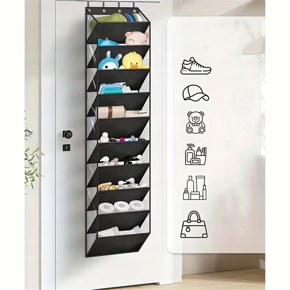 Door Hanger Shoe Hanger, 10 Layers Door Organizer Product weight with unit packaging 0.75 kg