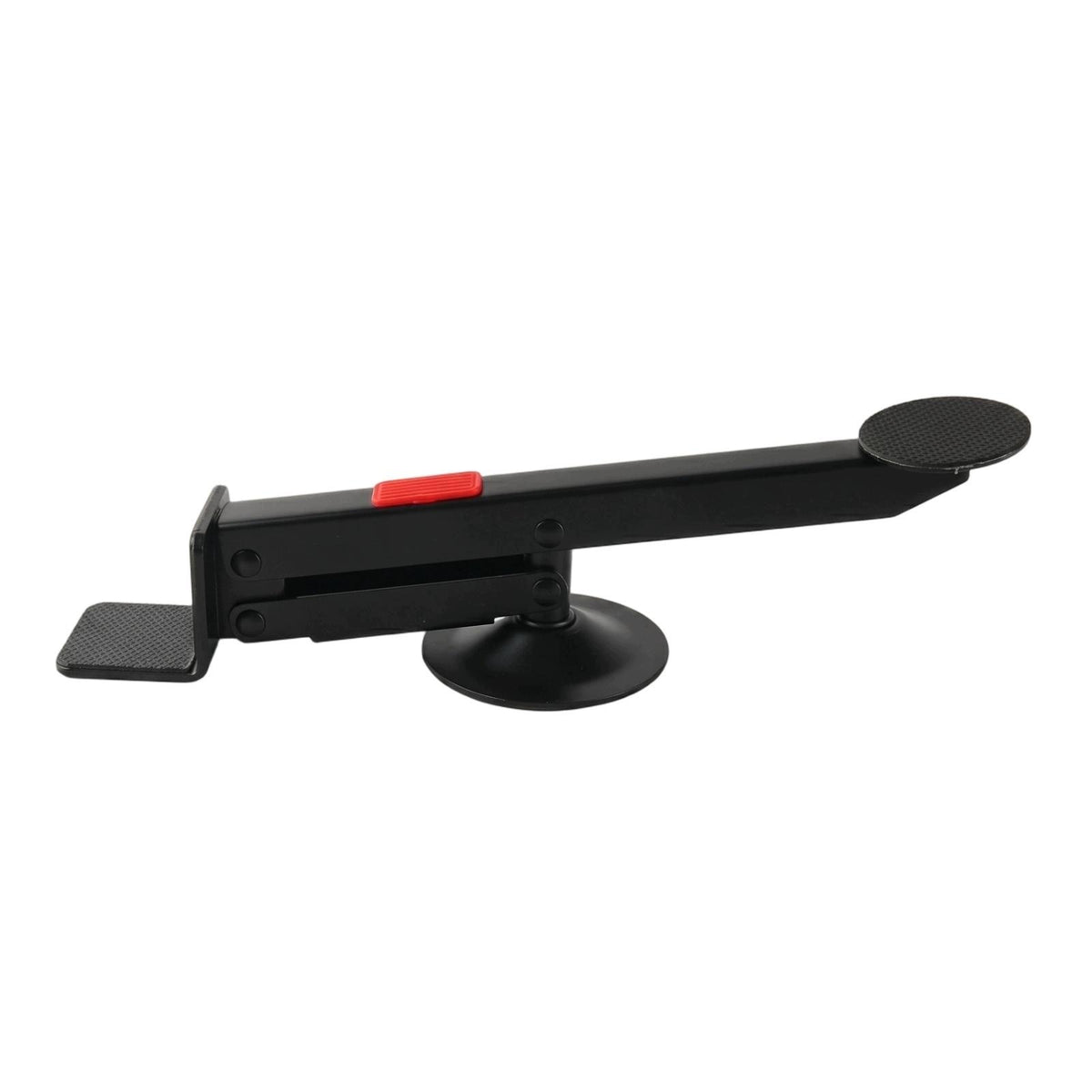 Door Lifting Tool Anti Slip Foot Operated Door Lifter Metal Black - Red Pad