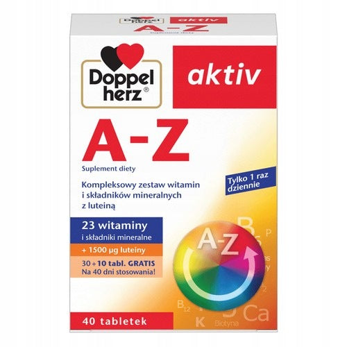 Doppelherz aktiv A-Z, Tablets, 40 pcs.