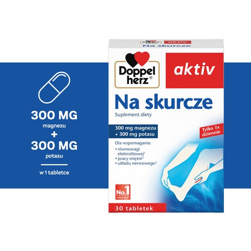 Doppelherz aktiv For cramps, tablets, 30 pcs. Brand doppelherz