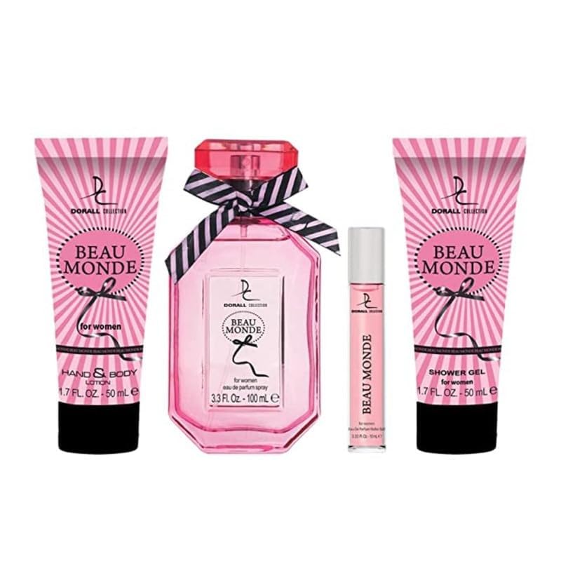 Dorall Collection - Beau Monde gift set in 4el women's box. Brand Dorall Collection