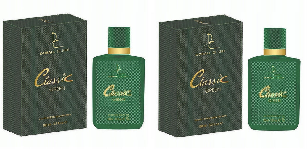 Dorall Collection Classic Green 2x100ml male eau de toilette