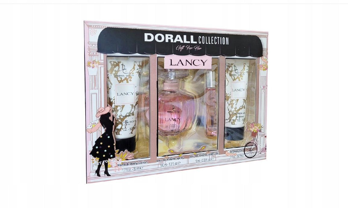 Dorall Collection Lancy Gift Set in Women's Box 4el. Brand Dorall Collection