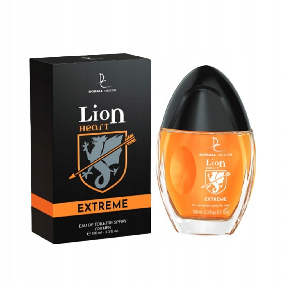 Dorall Collection Lion Heart EXTREME 2x100ml eau de toilette MEN SET Brand Dorall Collection