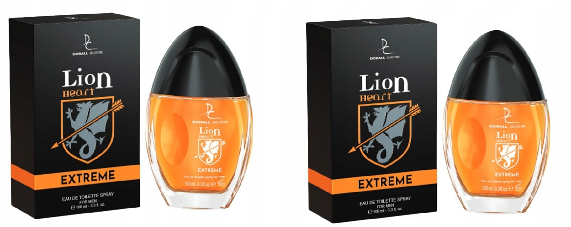 Dorall Collection Lion Heart EXTREME 2x100ml eau de toilette MEN SET