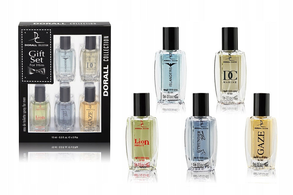 Dorall Collection Set-male-5-flacons-15ml