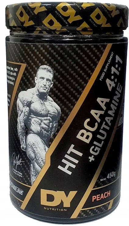 Dorian Yates HIT BCAA 4:1:1 + Glutamine Peach Powder 450g