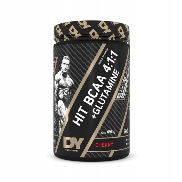 Dorian Yates HIT BCAA 4:1:1 + Glutamine Strawberry Powder 450g Expiration date at least 3 months from the date of purchase