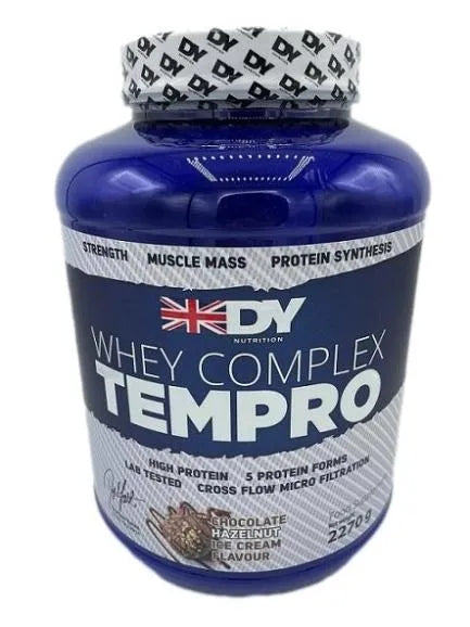 Dorian Yates Whey Complex Tempro Protein Conditioner Chocolate Hazelnut 2270g