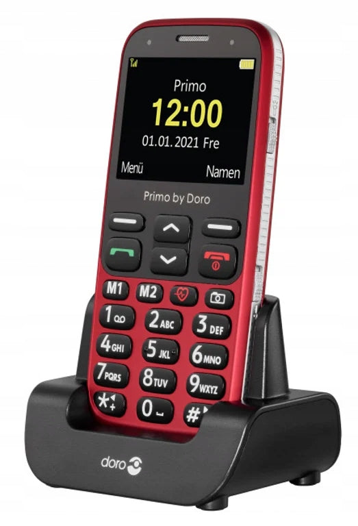 Doro Primo 368 5,84 cm (2.3") 92 g Black, Red Phone for seniors...
