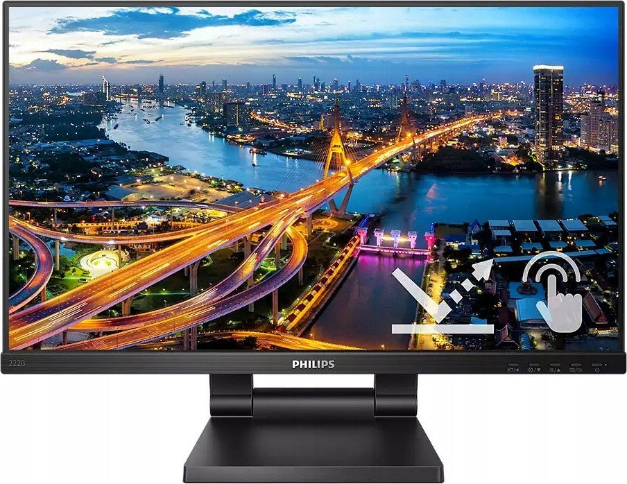 Dotykový LCD Monitor Philips 222B1TC 22" FHD 1920x1080 IPS SmoothTouch