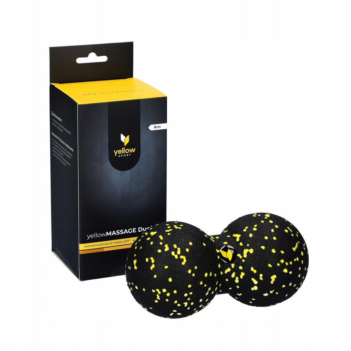 Double Ball DuoBall EPP Roller Rolling Muscle 16 cm x 8 cm Manufacturer code YMDB-8-EPP-XY-1M