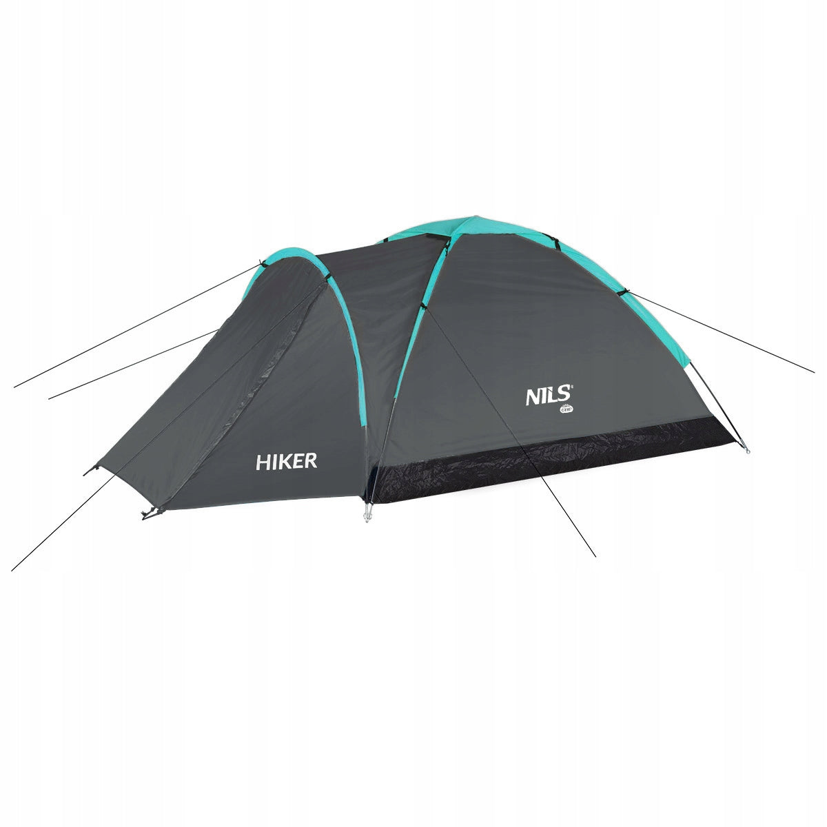 Double Camping Tent Lightweight Waterproof Grey Nils Packaging status original