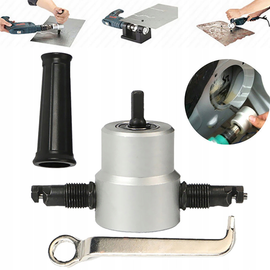 Double Head Nibbler Drill Bit Attachment Hole Saws Brand no brand