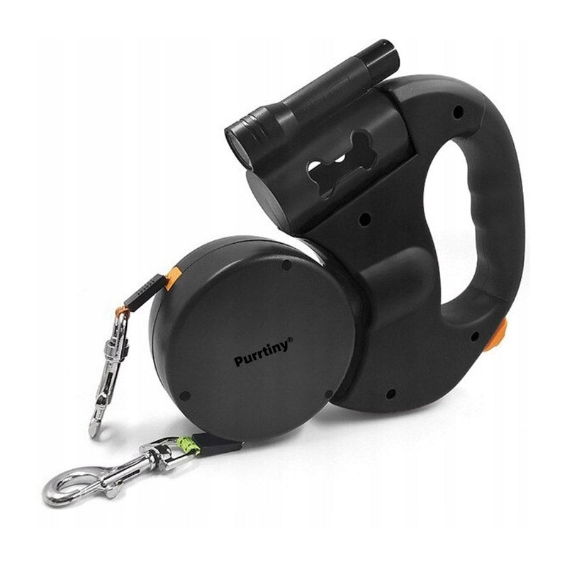 Double LANYARD For Two Ps 3m Automatic Black Dog Retractable Tape Packaging status original