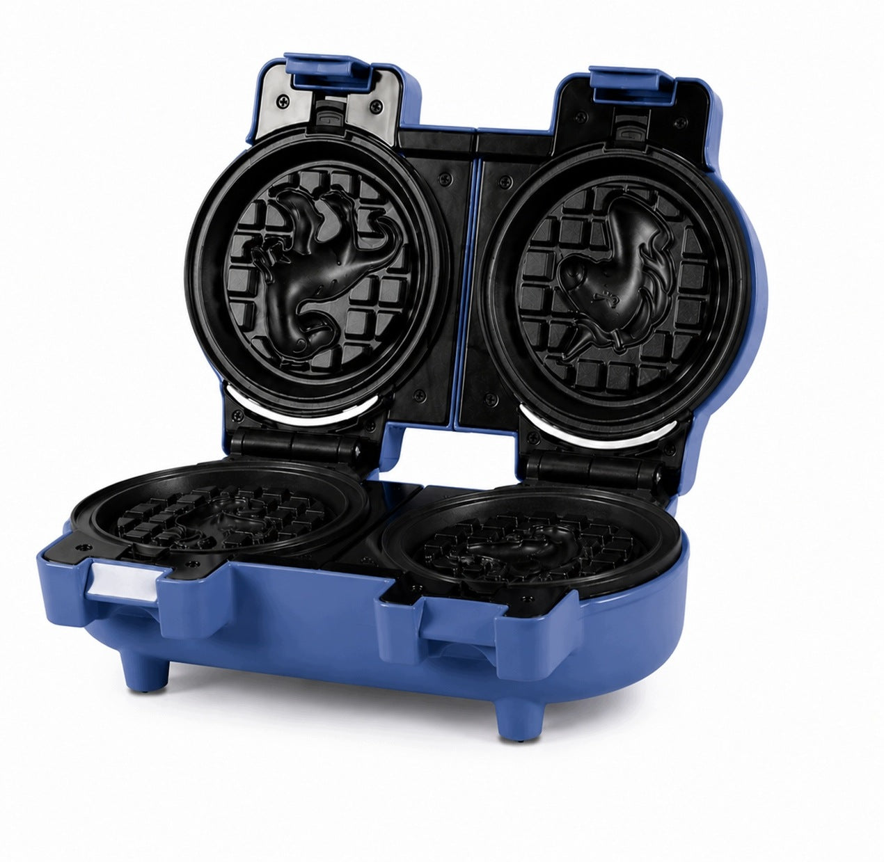 Double Mini Compact Waffle Iron for Kids Pancake Toaster 3in1