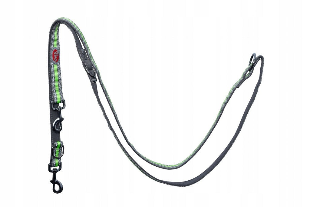 Double Nylon Lanyard Refgray XL Brand Pet Nova