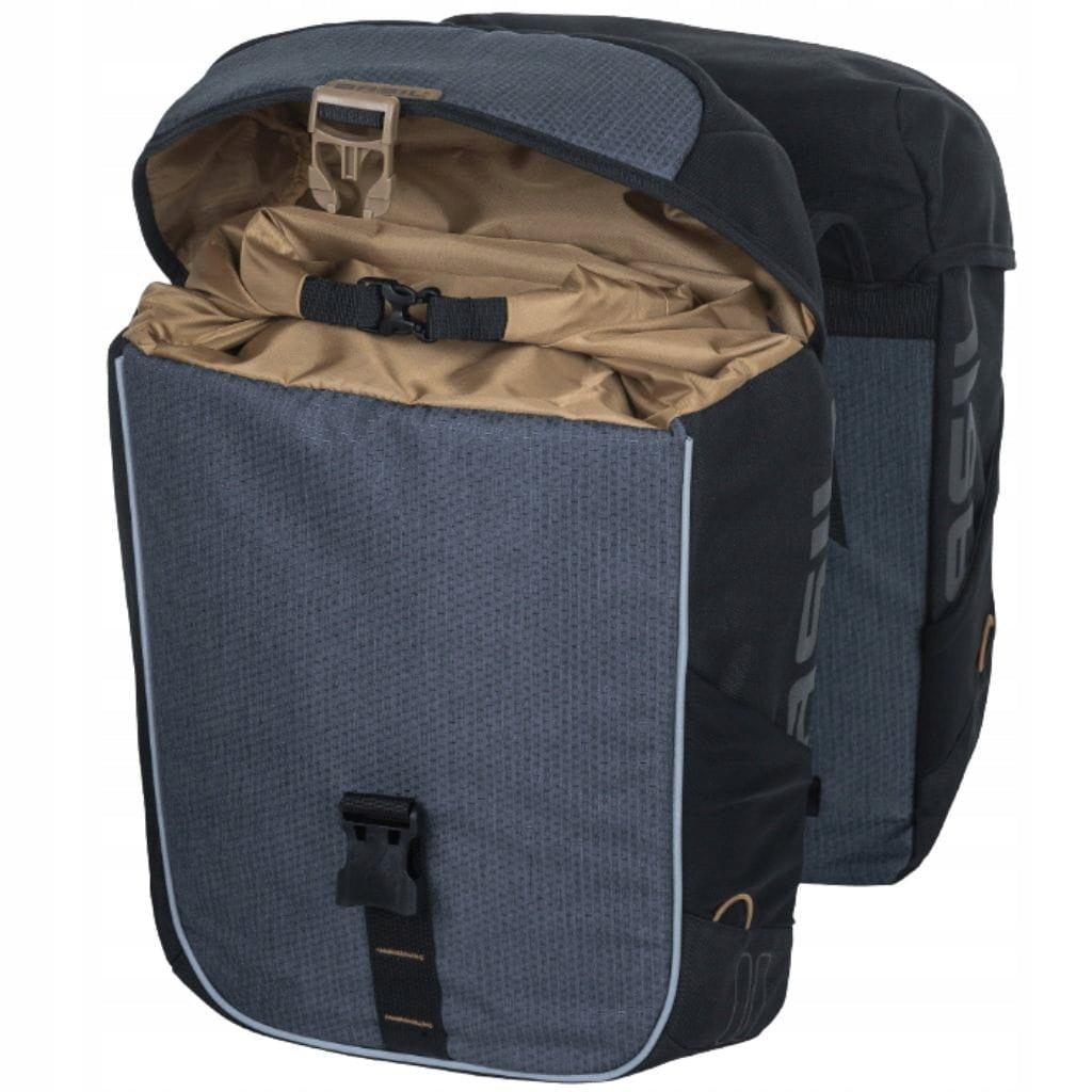 Double Pouch Basil Miles Double Pannier Bag 34L Brand Basil