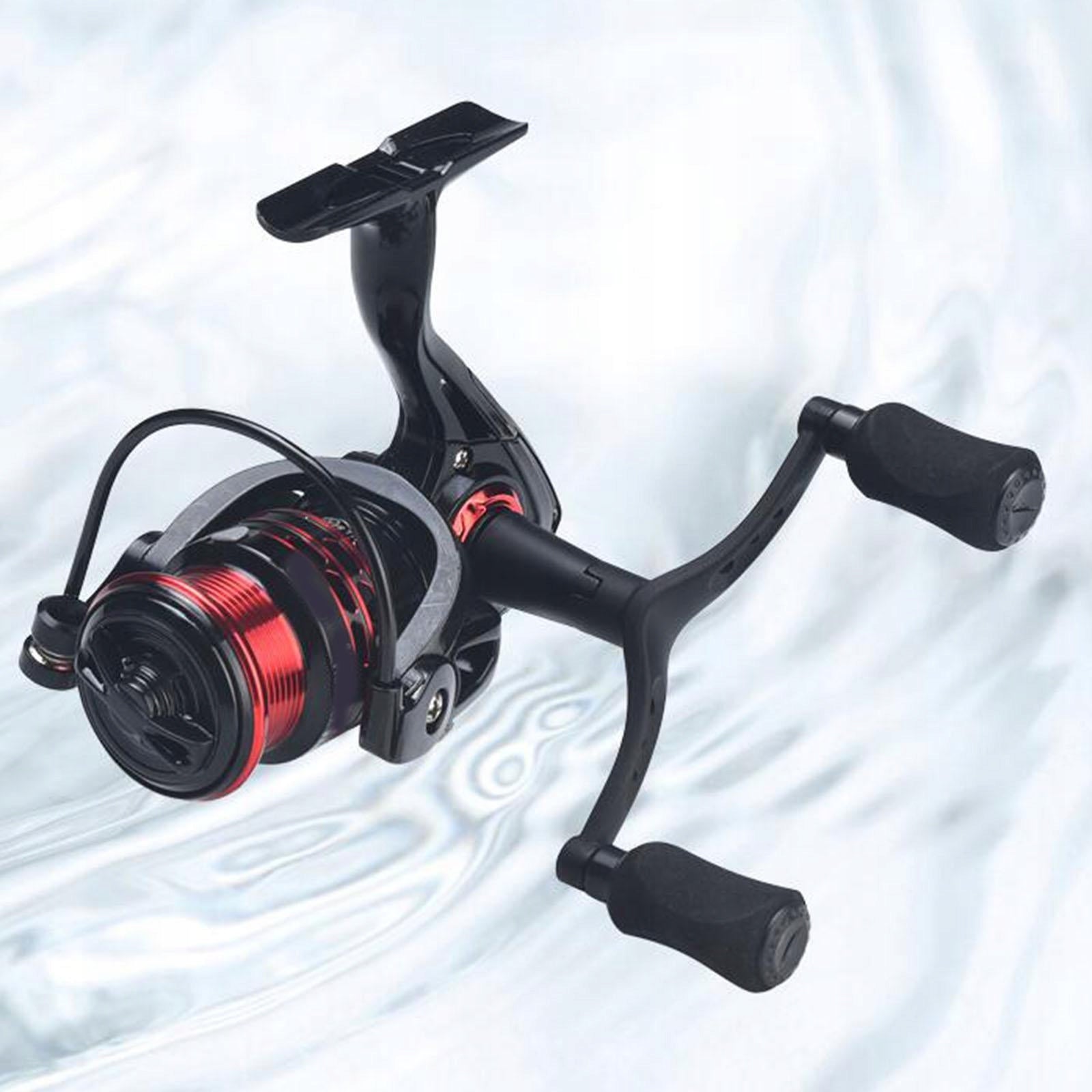 Double Rocker Arm Fishing Reel Handle Fishing Tool Practical Repairing Brand no brand