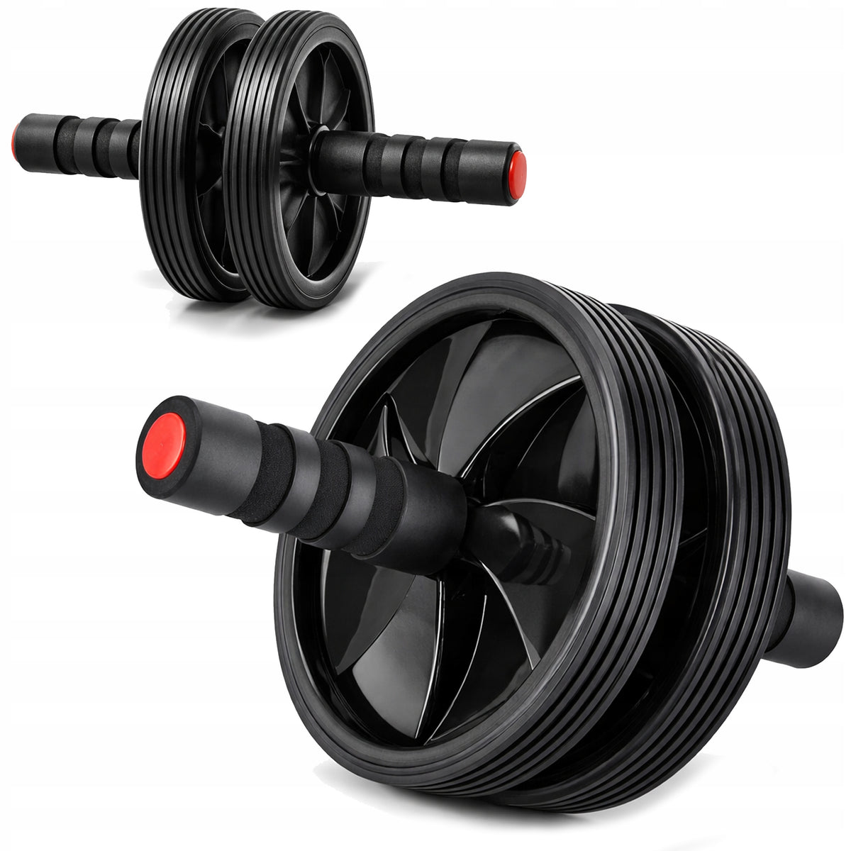 Double Roller AB Wheel for Abdominal Muscle Exercise Strength Training Manufacturer code 5907419672338