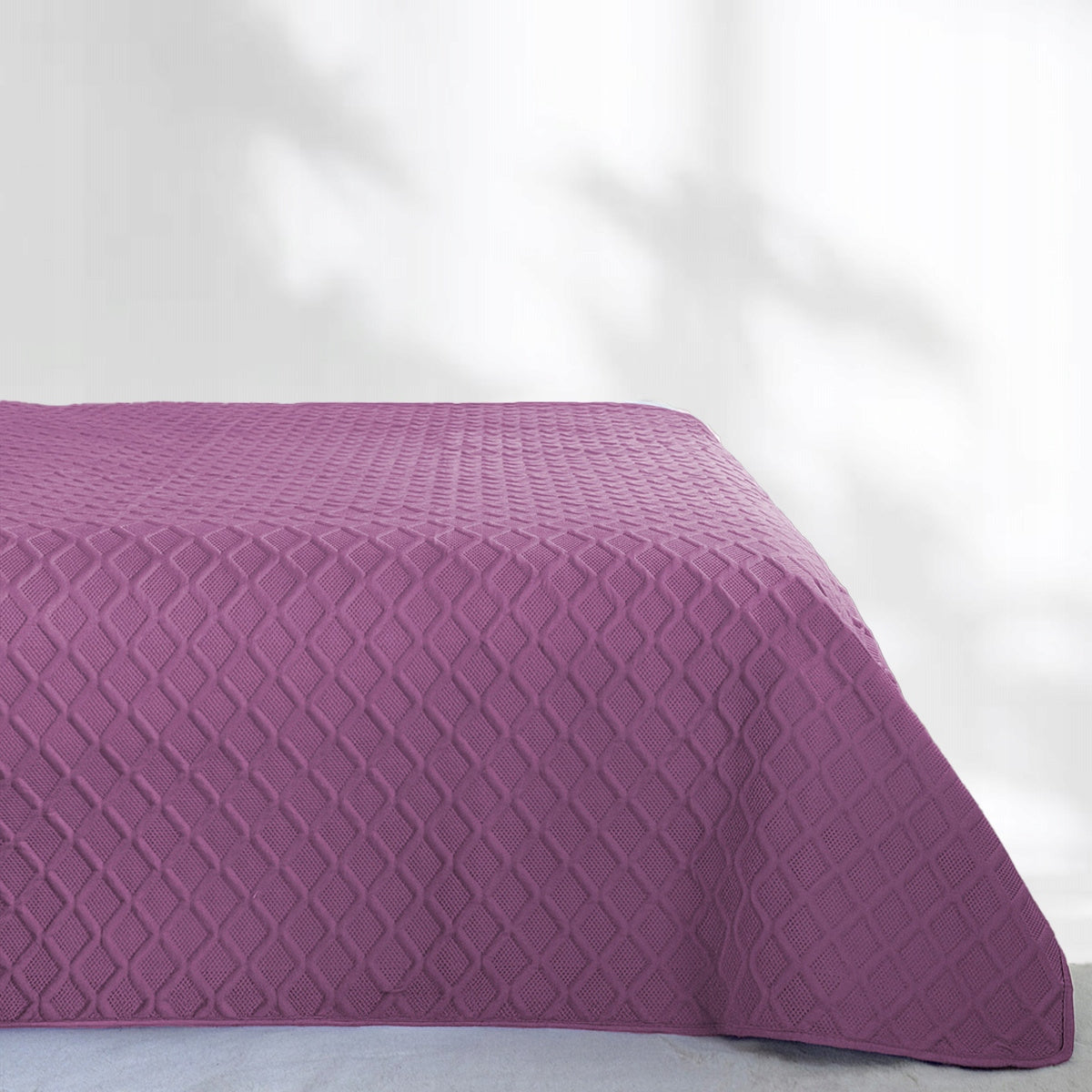 Double Sided Bedspread Parla 3D Kapa Pled Purple 180x220 cm Manufacturer code 5900072519934