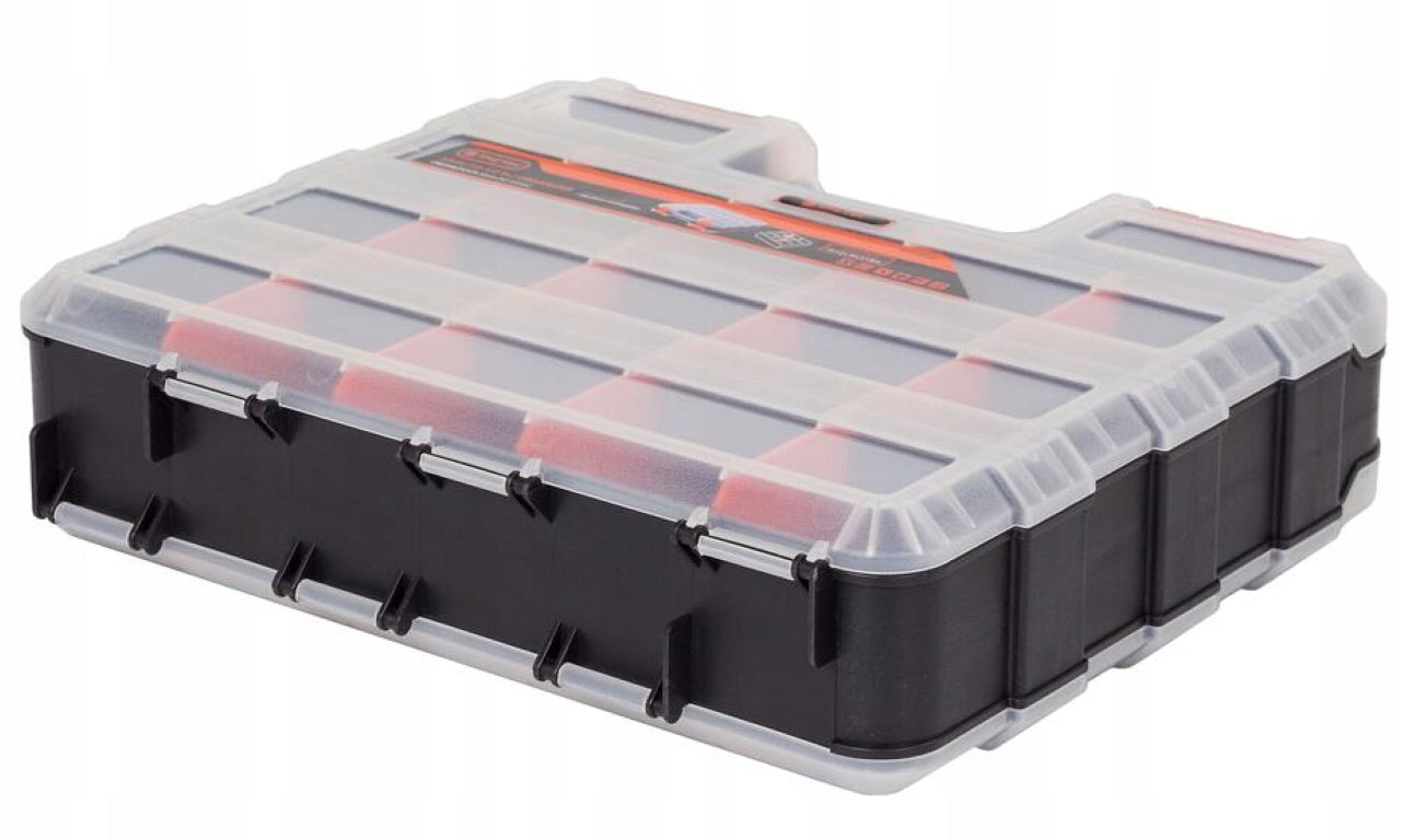 Double Sided Workshop Organizer with Handle 32 cm Tool Box Manufacturer code 320028