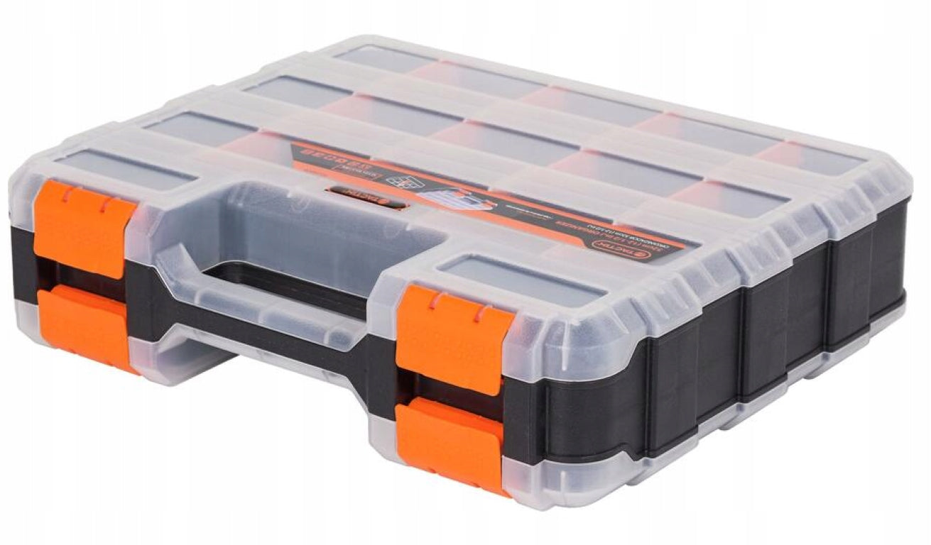 Double Sided Workshop Organizer with Handle 32 cm Tool Box