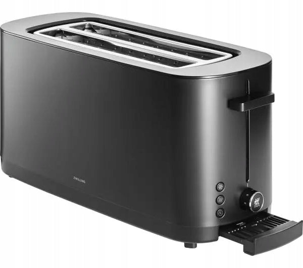 Double Slot Toaster Zwilling Enfinigy 53009-002-0 1800W 4 Toast Black Dominant color black