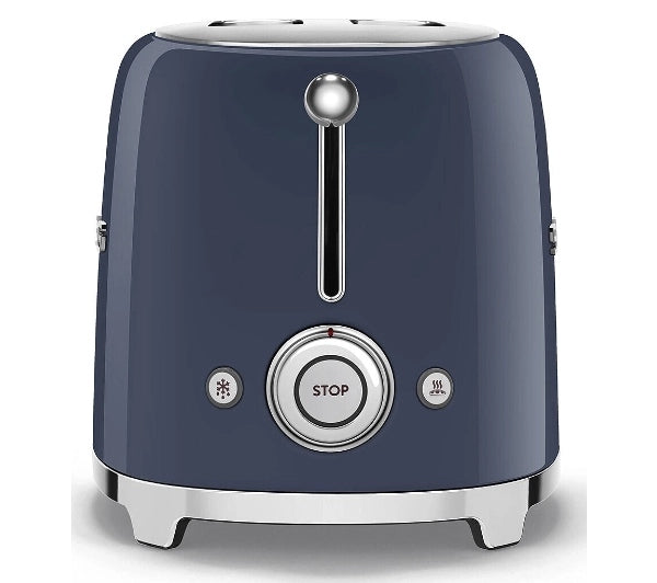 Double Slotted Toaster Smeg TSF01NBEU Defrosting 2 Toast 950W Navy Blue Manufacturer code TSF01NBEU