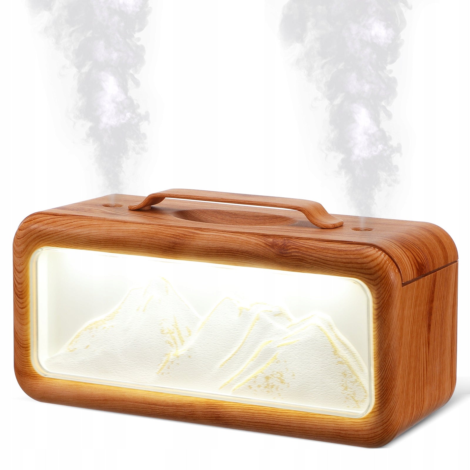 Double Spray Humidifier 600ML Snow Mountain Small Quiet Mist Humidifier Manufacturer code 4896009073710