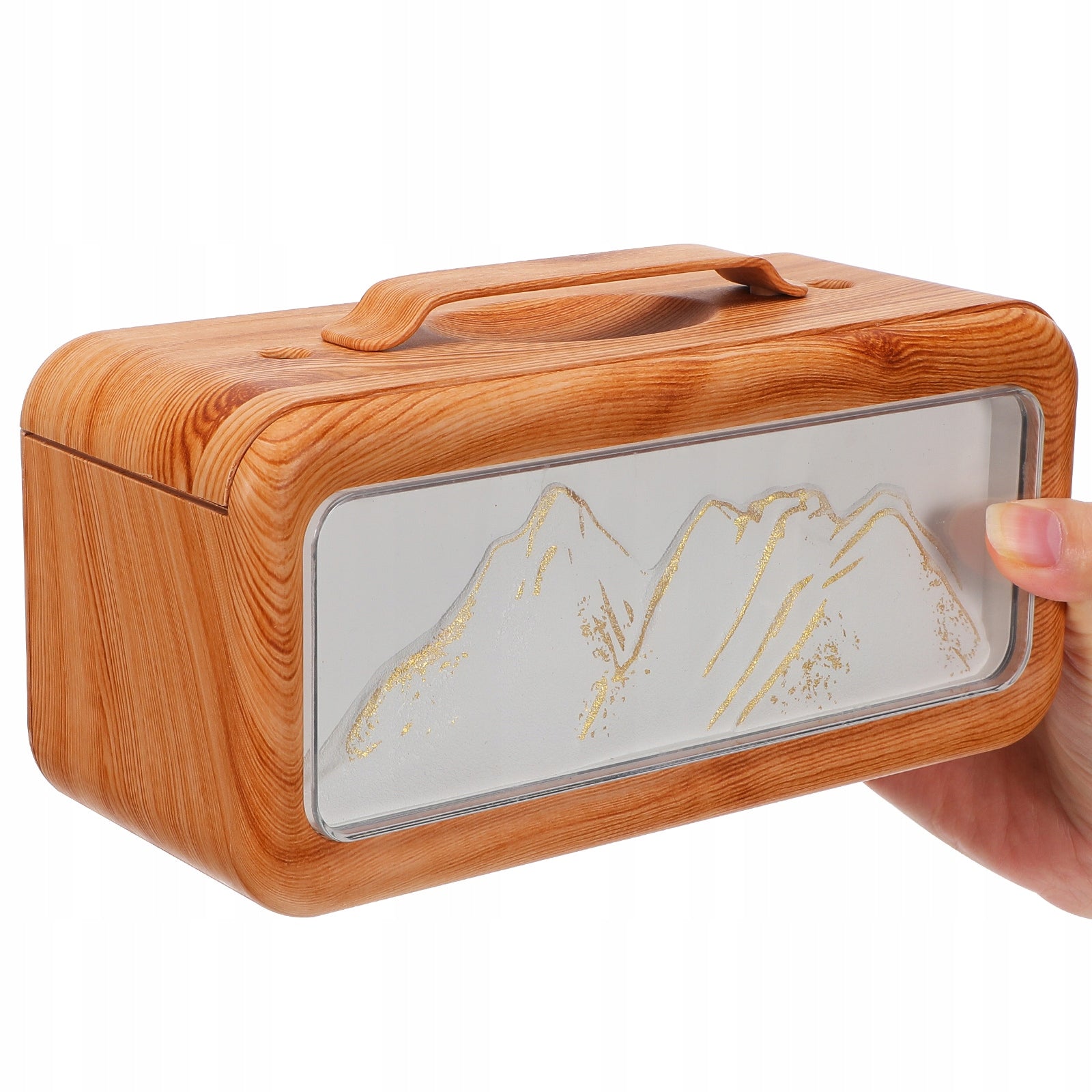 Double Spray Humidifier 600ML Snow Mountain Small Quiet Mist Humidifier Type aromatizer