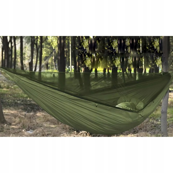Double Survival Hammock with Mosquito Net UV Cover 250 kg Tourist Manufacturer NATUREFUN