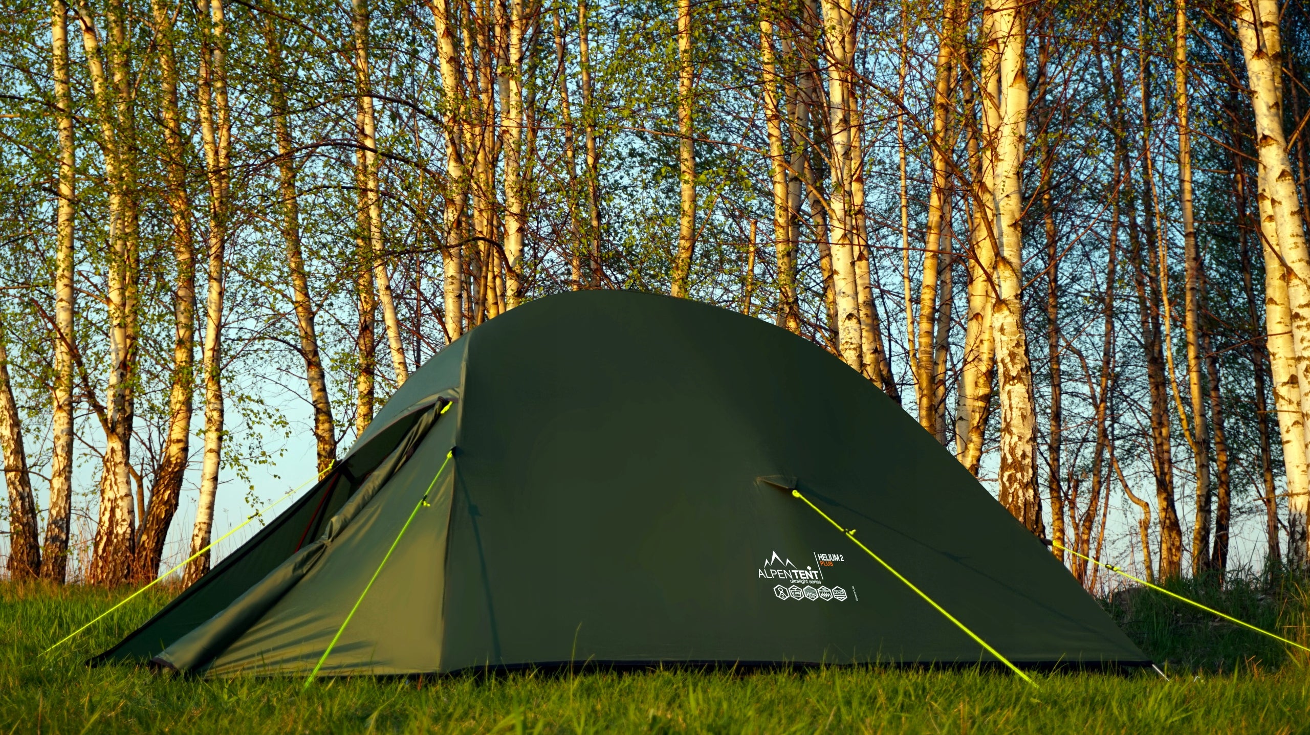 Double Tent AlpenTent Helium2 Plus Light 2kg Packaging status original