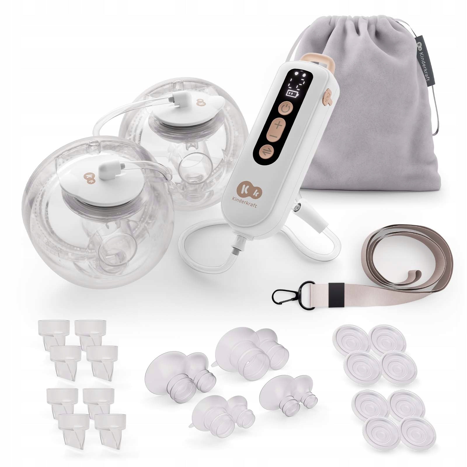 Double Wireless Electric GENTLEFLOW Kinderkraft Breast Pump